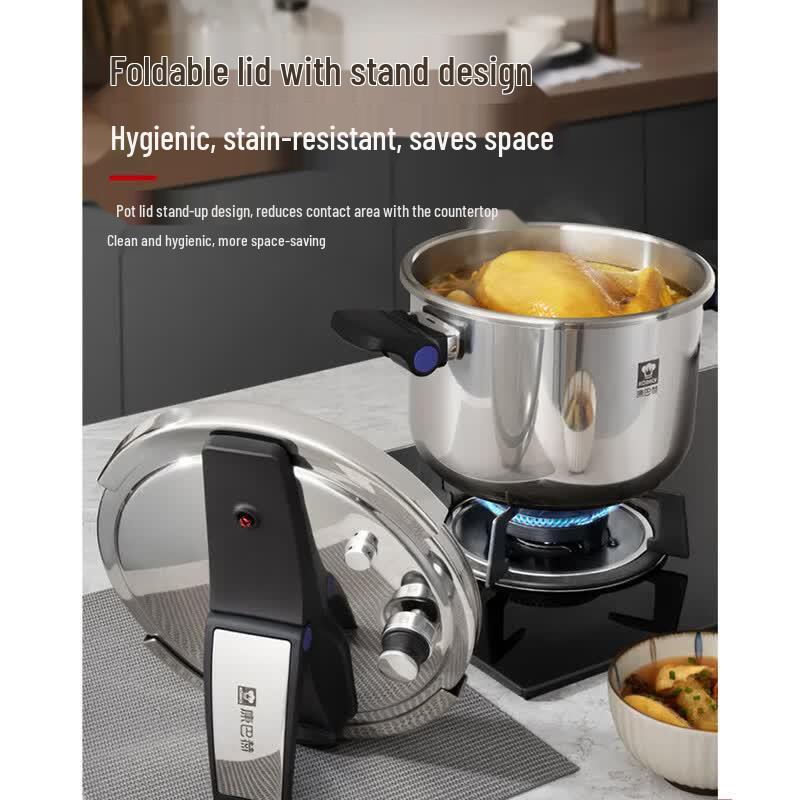 KOBACH 5.5L 304 Stainless Steel Pressure Cooker