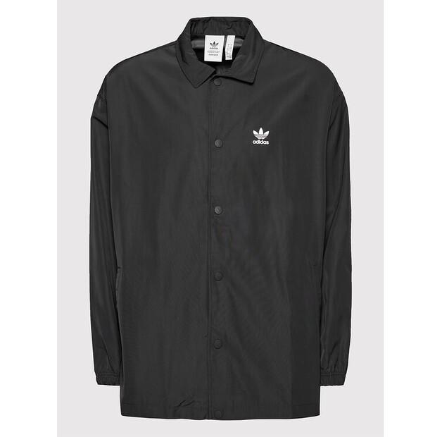 Jachetă de toamnă-iarnă adidas adicolor Classics Trefoil H09129 Negru Croială largă