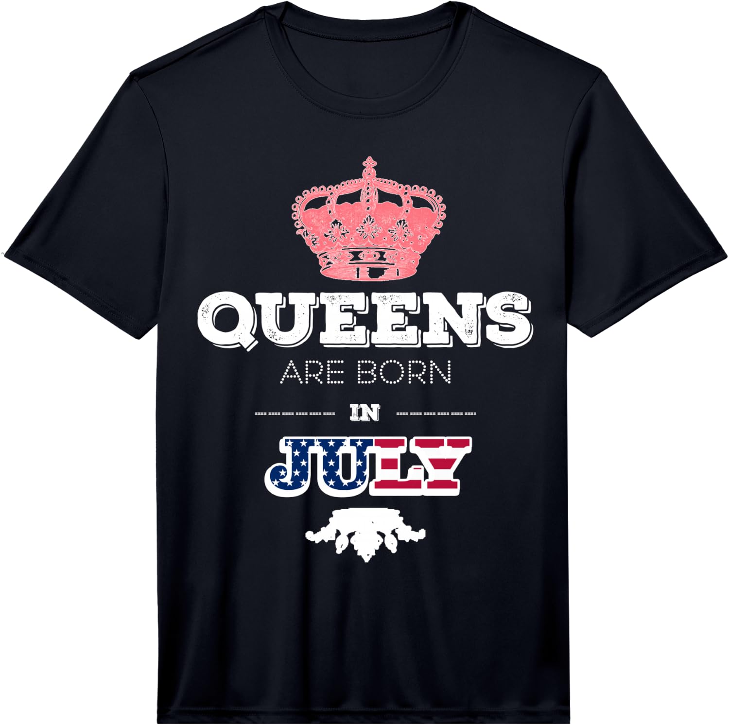 Queens are Born in July Birthday Girl Women Bday Performance  Unisex T-Shirt M
