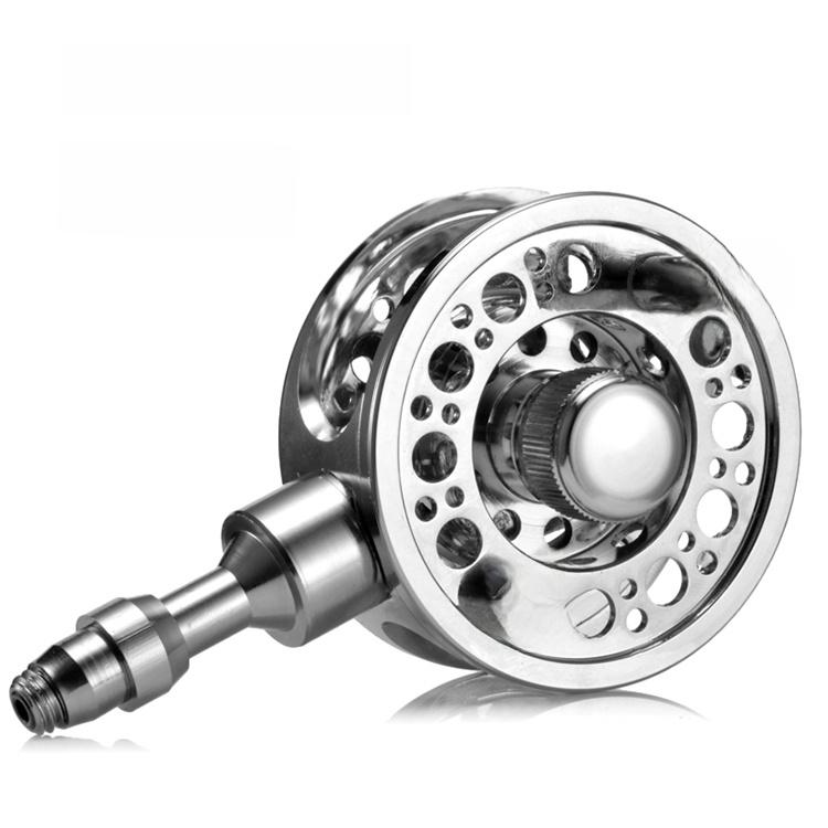 

Full Metal Fishing Reel Line Winder with Drag Lizard/Komar Special Offer for Bank Fishing Rod Modification hand interchange type серебряный