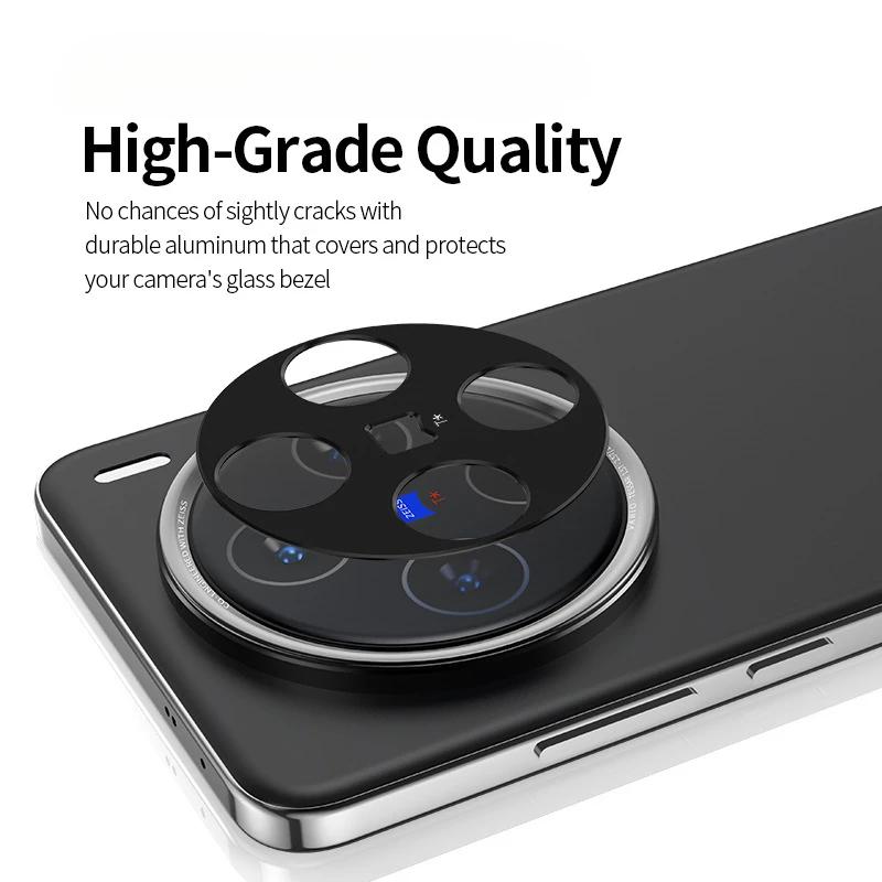 For Vivo X200 Pro Mini Rear Camera Lens Cover Case for VivoX200 X200Promini Back Aluminum Alloy Metal Camera Protector Ring Film
