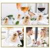 Set da 50 Pezzi Regalo Matrimonio Apribottiglie Chiave Vintage Scatoline Portaconfetti Biglietto di Ringraziamento per gli Ospiti Decorazione Festa di Matrimonio Artigianato Fai da Te