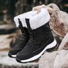 36-42Winter Elderly Snow Boots Outdoor Cotton Shoes High Top Shoes Snow Boots Plus Size Women's Boots