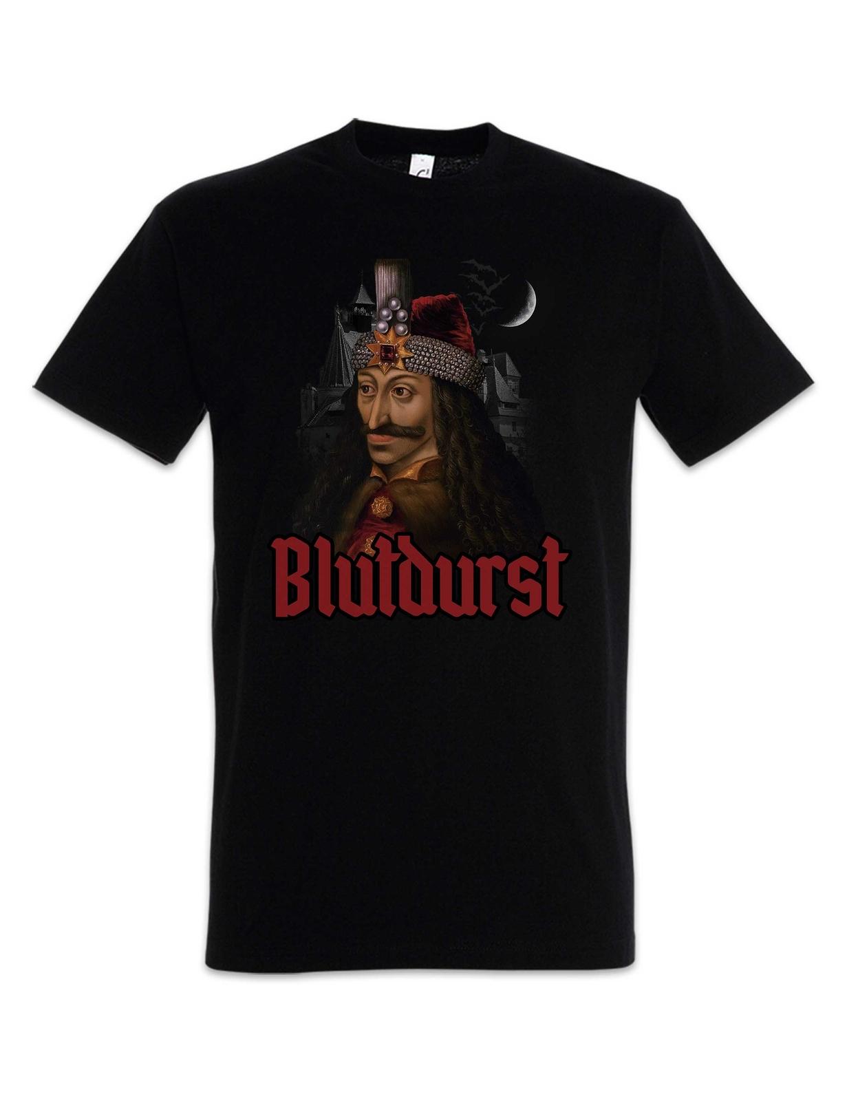 Vlad III. Draculea T-Shirt Mens Womens Tees Top Portrait The Impaler Count Dracula Vampire Picture L