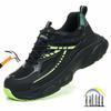 Protective Work Shoes with Plastic Toe Anti-puncture Insulated Shoes Comfortable Safety Boots Non Slip Lightweight Safety Shoes