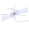 Crack Gauge Monitor gauge Accurate Crack Monitoring Recorder Standard Crack Monitor for Building Walls for Monitoring Wall Crack