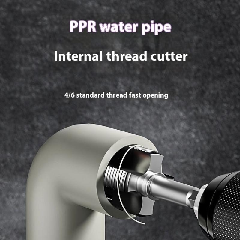 4 Puncte 6 Puncte Ppr Țeavă de Apă Deschizător Filet Interior Hexagonal Universal Pentru Țeavă Pvc Filet Filet Mână Burghie Electrice de Mână Unealtă de Mână