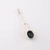 Green Tourmaline Gemstone 925 Sterling Silver Jewelry Handcrafted Pendant 1.79" PP-60-3