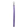 Cowhide Flat Fine Grained Mobile Phone Case Hanging Rope Wrist Strap Universal Wrist Strap Solid Color Leather Metal Keychain