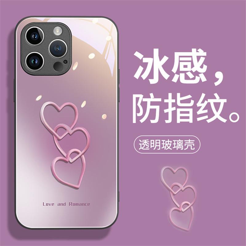 Applicable to Huawei zipper Honor 80/90 mobile phone case v40/v30Pro tempered glass case 30E all-inclusive painting