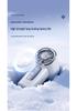 Rechargeable USB Handheld Mini Fan with Digital Display & Ice Pack Pocket