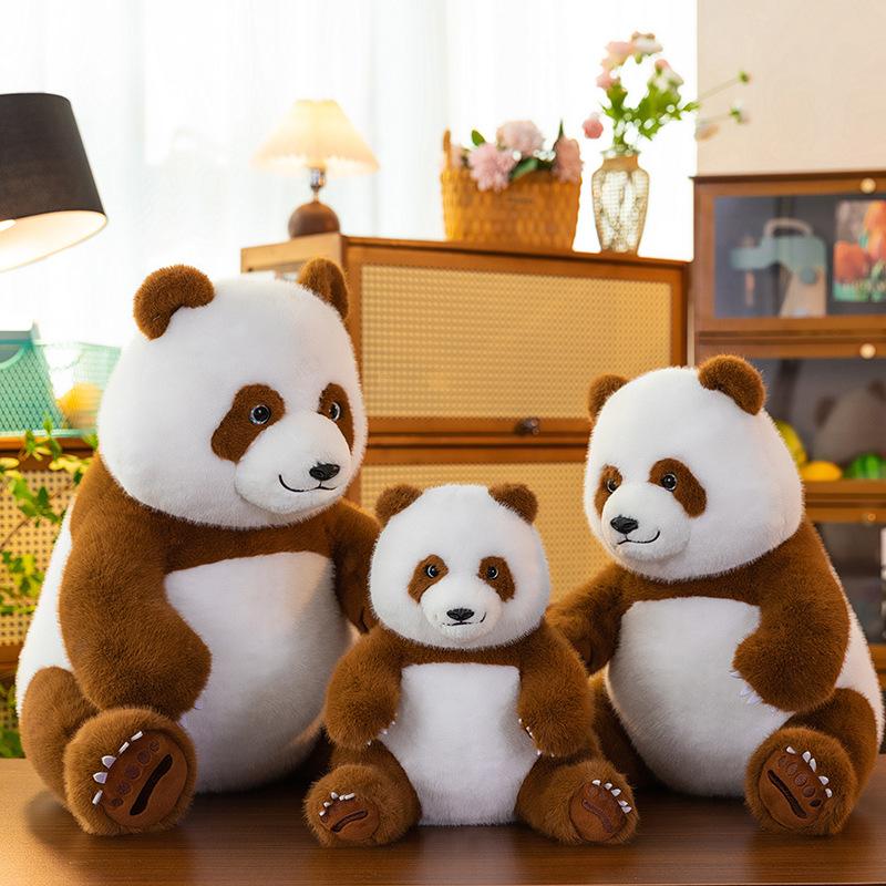 Cute Simulated Panda Doll Flower Plush Doll Children Toys Valentine's Day Girl Birthday Gift Doll