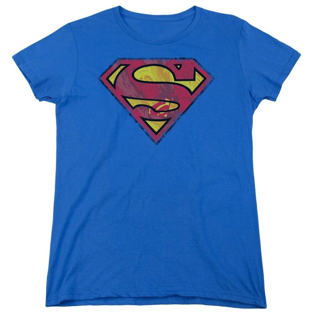 Superman  Action Shield  Women s T-Shirt 2XL
