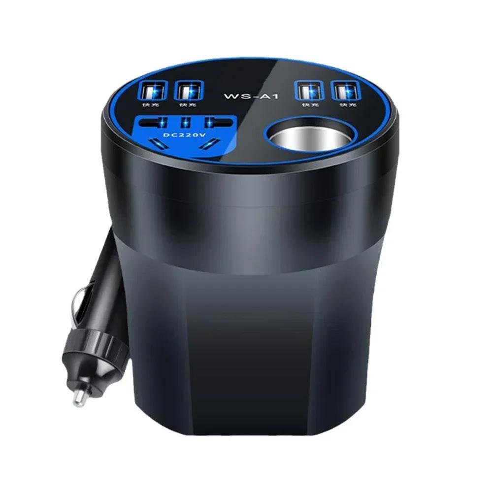 

Компьютеры DC V USB выход Автомобильный инвертор Разъем USB Длина кабеля Заряжаемое использование Большая выходная мощность синий