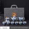Traditional Chinese Blue and White Porcelain Tea Set