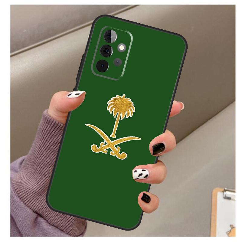 Flagge Saudi-Arabien Hülle Für Samsung Galaxy A34 A54 A14 A06 A16 A26 A36 A56 A12 A32 A52 A13 A33 A53 A15 A35 A55