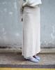 Kyupido Lila Wool Long Skirt _ Beige
