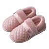 Medium-aged cotton slippers women's new winter velvet thermal shoes home elderly thick-soled soft-soled mother
