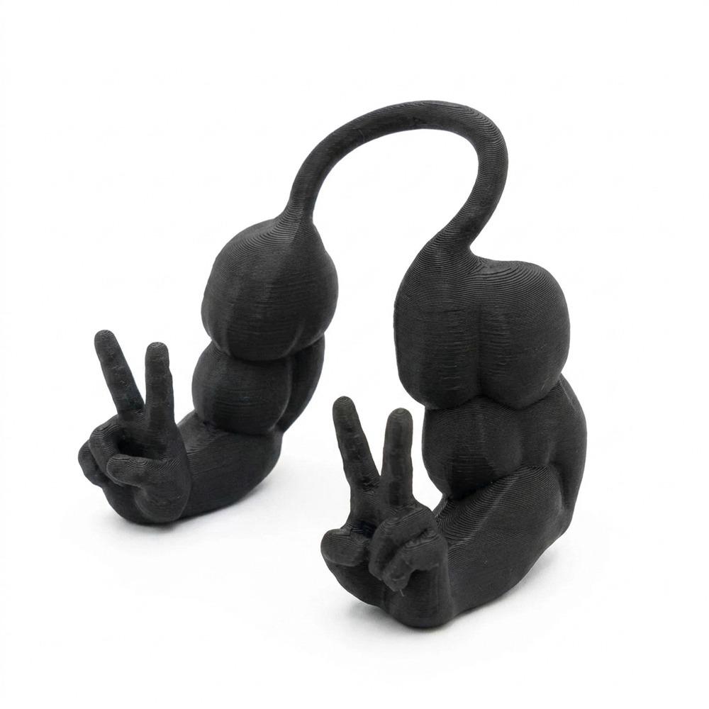 3D Printed Cat Hanging Muscle Arm Realistic Pet Shoulder Hand Prop Cosplay Events