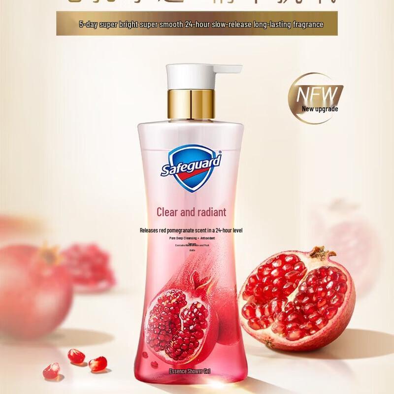 Safeguard Red Pomegranate Renewing Shower Gel