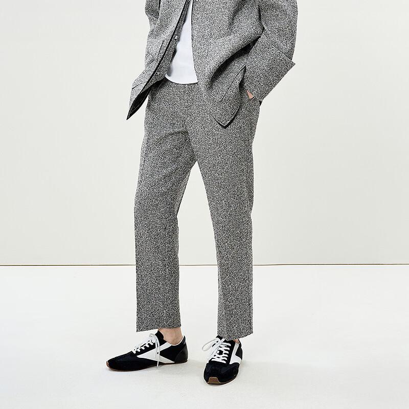 

МЕНЬШЕ 2025 Весна Повседневные Брюки-сигареты укороченные для поездок на работу M