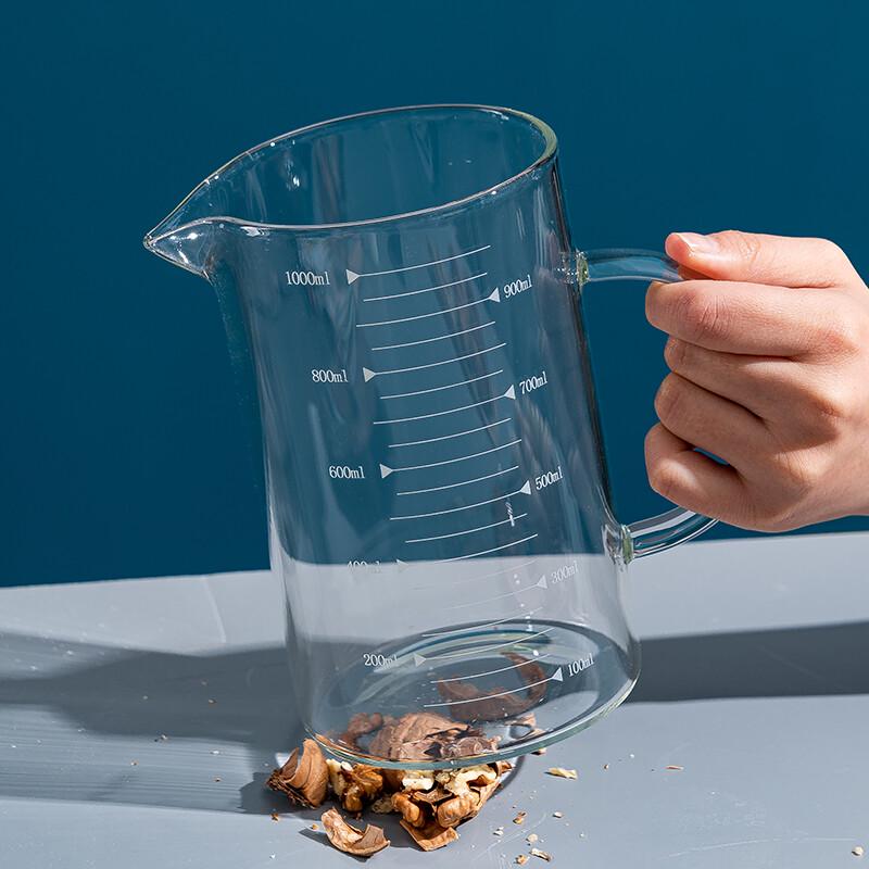 Onlycook High Borosilicate Glass Drinking & Measuring Cup