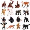 Children's Cognitive Simulation Primate Model: Gorilla & Golden Snub-nosed Monkey Wildlife Toy