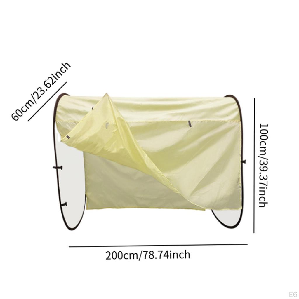 Clothes Airer Cover, Windproof Waterproof Hanging Cover for Indoor Outdoor, Rack