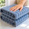 Wasart Luxury Faux Fur Throw Blanket 150X200 Non-Shedding Super Soft Fluffy Home Decor Blanket For Couch Sofa Bed Autumn Winter