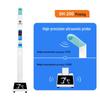 Smart Foldable Body Scale with Height Measurement and Printer (CN Version)