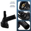 Authentic Engine Coolant Thermostat Housing 16031-25010 16031-25011 For Lexus ES250 ES300H NX250 Toyota Avalon Camry