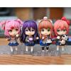 Doki Doki Literature Club Figure Monika Sayori Natsuki Yuri Movable Joint Action Figure PVC Anime Collectible Model Desk Decor