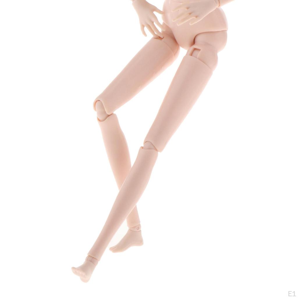 1/6 Bewegliche Gelenke Kopf Weibliche Puppenfiguren für DIY Puppenteile