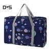 Foldable Travel Duffel Bag Tote Carry-on Luggage Bag Large Capacity Waterproof Portable Storage Bag with Zipper