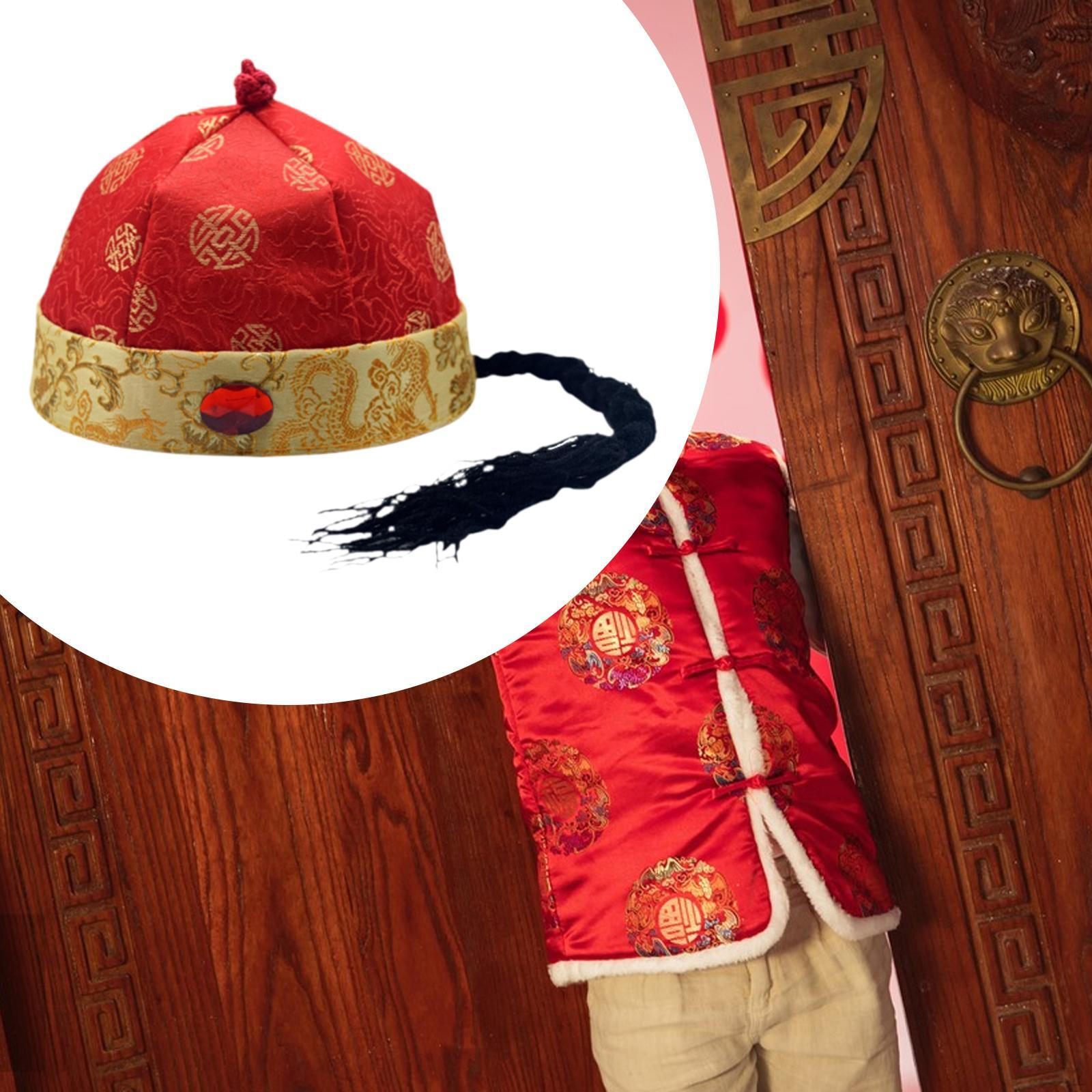 

Китайская императорская шляпа для театрального переодевания и фотосъемки Style G