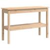 VidaXL Table console 110x40x75 cm Bois massif de pin 814299