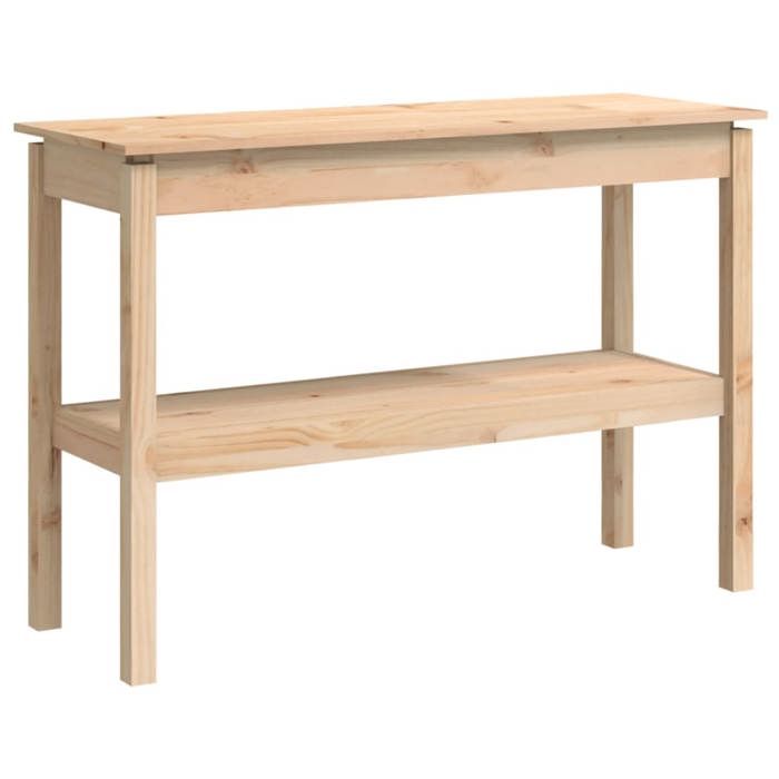 VidaXL Table console 110x40x75 cm Bois massif de pin 814299