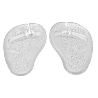 1 Pair Sandal Toe Protector Non Slip Abrasion Resistant Butterfly Pattern Gel Metatarsal Pad
