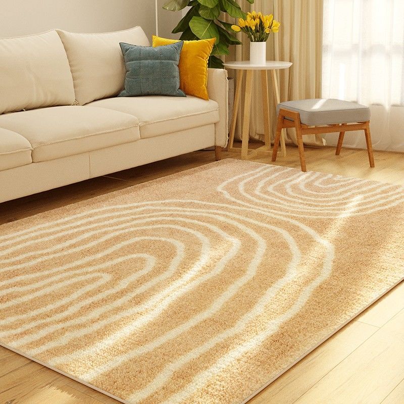 Living Room Carpet Coffee Table Mat Bedroom Floor Mat Girl's Dirt Resistant Foot Mat Can Be Cut