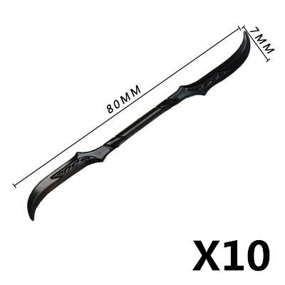 Mittelalterliche Militärzubehör Bausteine Ritter Figuren Waffe Schild Rüstung Helm Speer Bogen Armbrust Axt Hammer Spielzeug K026