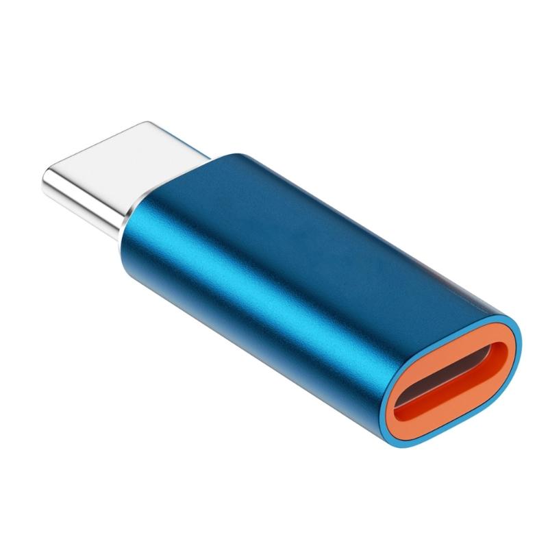 Light Female To USB Type C Converter Adapter Solid Metal Build Compactly Design for Car Use Seamlessly Device Charging