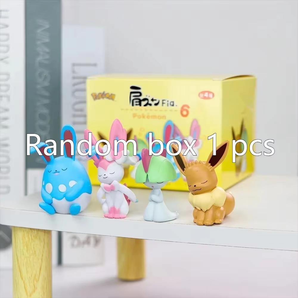 In Stock Full Series Anime Figures Toy Set Shoulder On Shoulder  Kawaii Pvc Action Figure Desktop Decor Surprise Gifts
