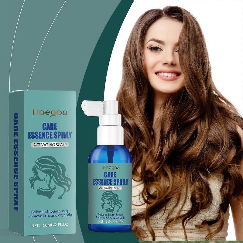 Hoegoa Scalp Care Essence Spray Nourishing Moisturizing Scalp Hydrating Soft Hair Care Essential Oil
