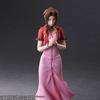 PLAY ARTS Kai CRISIS CORE FINAL FANTASY VII Aerith Painted Movable Figure