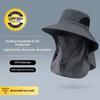 1pc Summer Breathable Detachable Sun Hat for Women Men,outdoor UV Protection Outdoor Hunting Bucket Cap for Hiking Camping Visor
