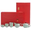 DARUNYAO Ru Kiln Xishi Pot 8-Piece Tea Set