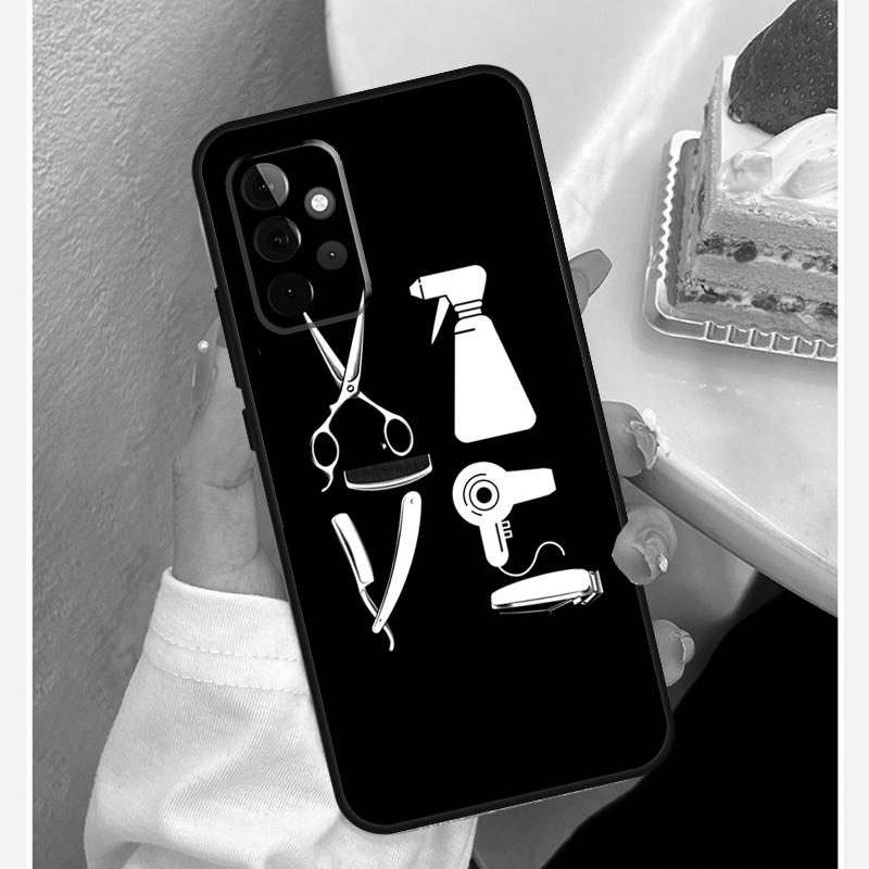 Hair Stylist Hairdresser Funda For Samsung Galaxy A52 A32 A12 A14 A34 A54 A51 A71 A53 A33 A13 A15 A25 A35 A55 Case