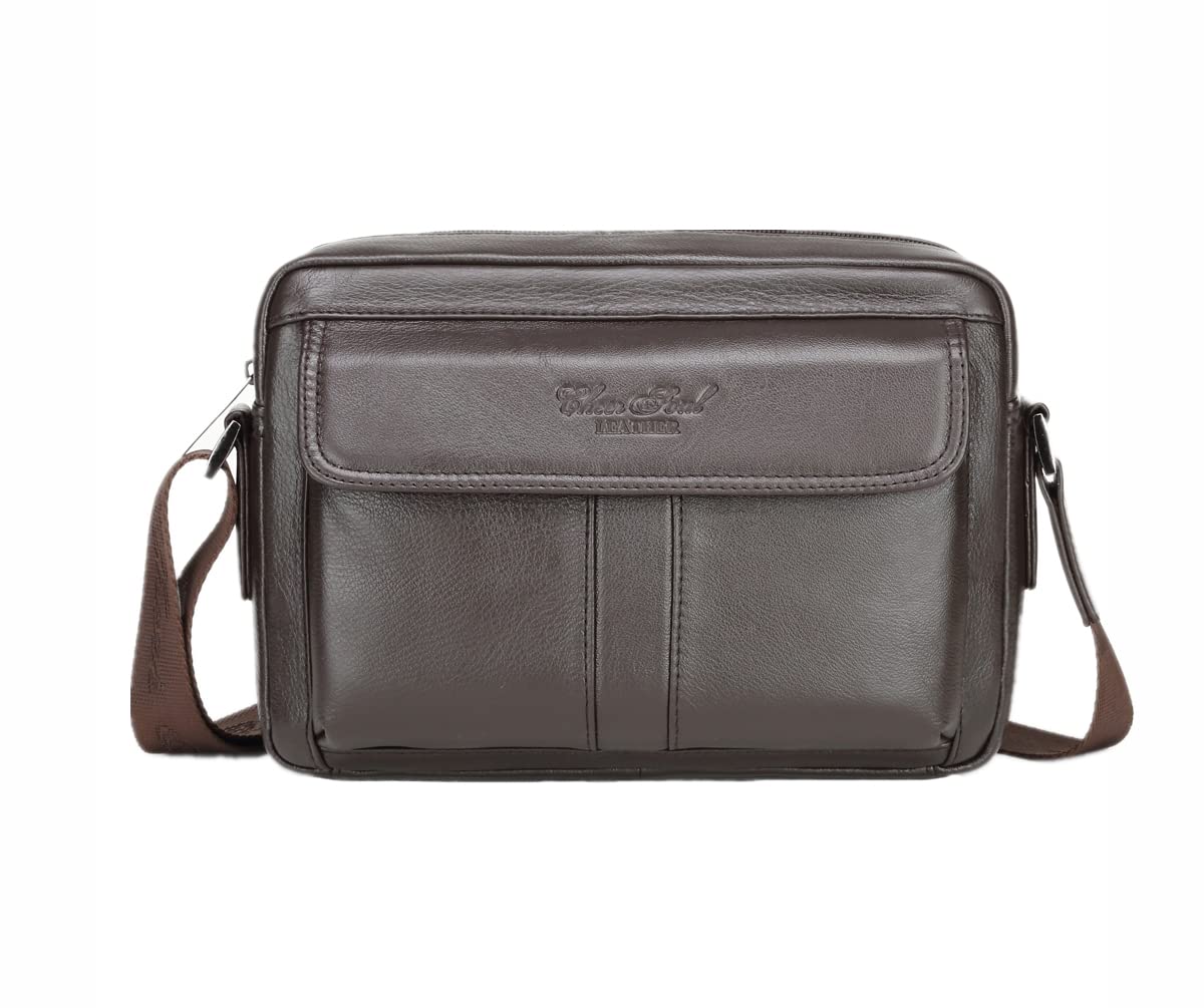 

Meigardass Shoulder Messenger Horizontal Business Genuine Crossbody Cycling Casual Bag for Men Men s Bag, Bag, Style, Small, Bag, Leather, Commuting, кавовий