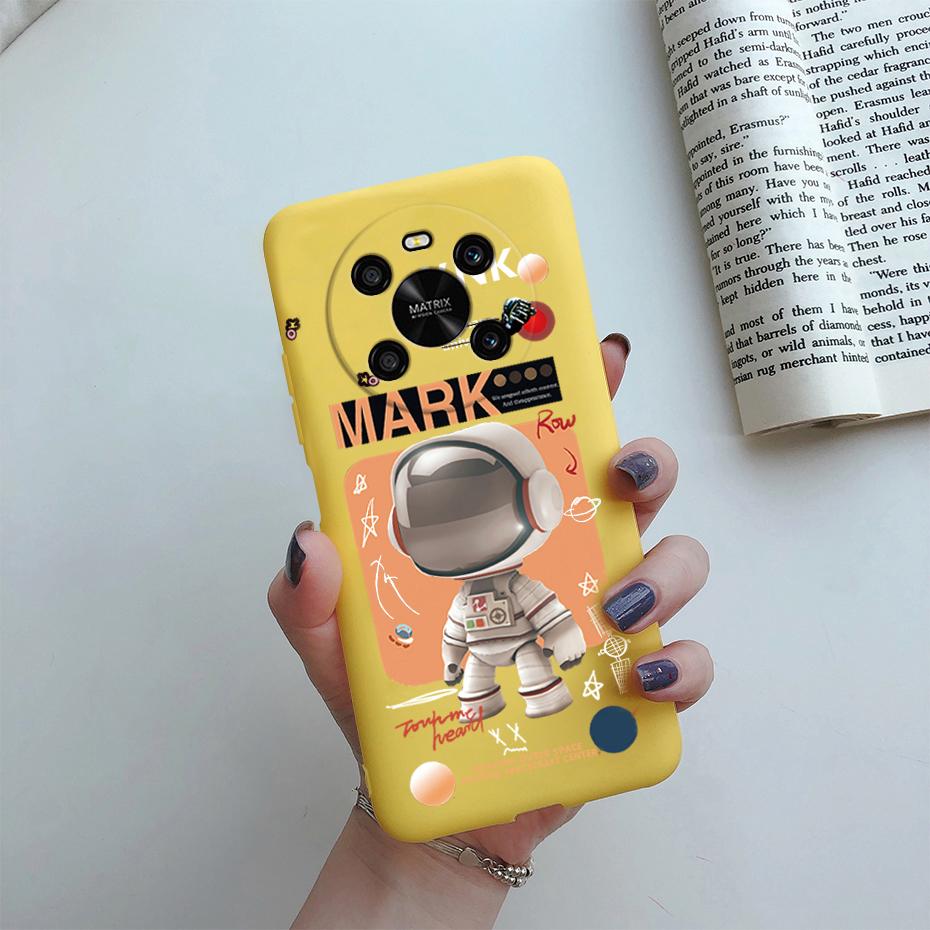 For Honor X9a 5G Case RMO-NX1 Cute Astronaut Back Cover Soft Silicone Funda For Honor X9 5G ANY-NX1 Phone Case HonorX9 X9a Capa