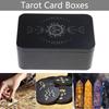 Playings Cards Box Trading Card Case Tarots Storage Can Card Organizers Card Case Empty Metal Storage Box for Game Cards
